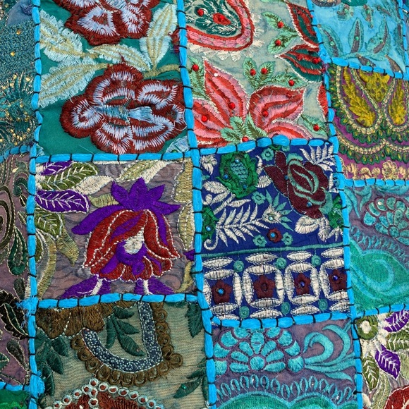 Accents Handmade Embroidery Decorative Pillow Cover Poshmark